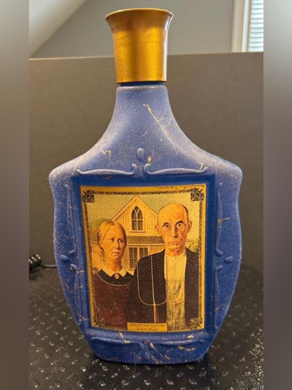 1968 American Gothic Collectors Jim Beam Decanter
